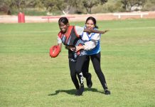 Girls shine in footy carnival