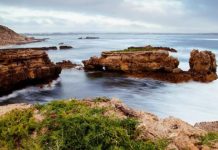 Rugged cliffs and pristine beaches