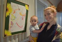 Finn already leaving a colourful mark