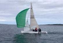 Sharpies brave cold for Frostbite Regatta