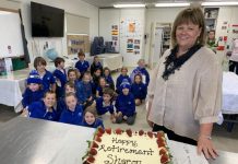 Staff member retires from Ungarra