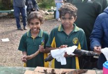 Great day’s tucker at wombat pit cookout