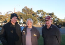 Catching up on Anzac Day in Cummins