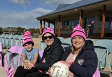 Pink Hawks raise funds and awareness