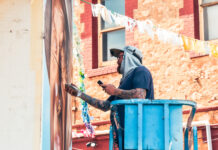 Alive with colour and community