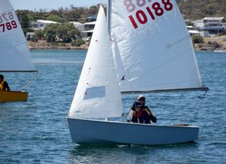 Picture-perfect sailing conditions