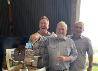 Max celebrates 80th birthday