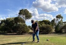 Heath on top at Tumby Bay