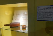 Historic message showcased at museum